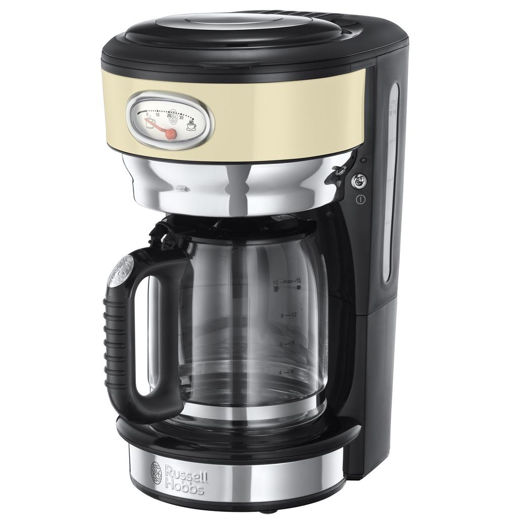 Russell Hobbs Kaffebryggare Retro Cream