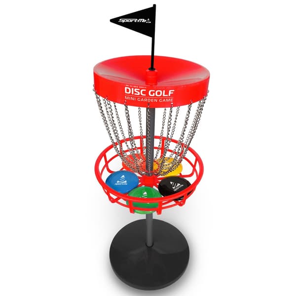 SportMe Discgolf set med korg (Mini Garden Game)