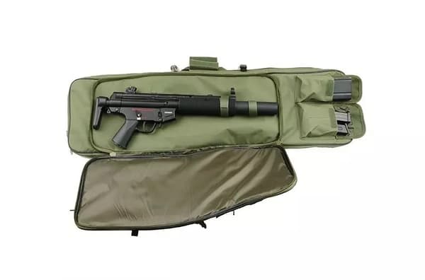 Aseen kotelo, suojus 96 cm oliivinvihreä hihnoilla GFC GFT-22-000928