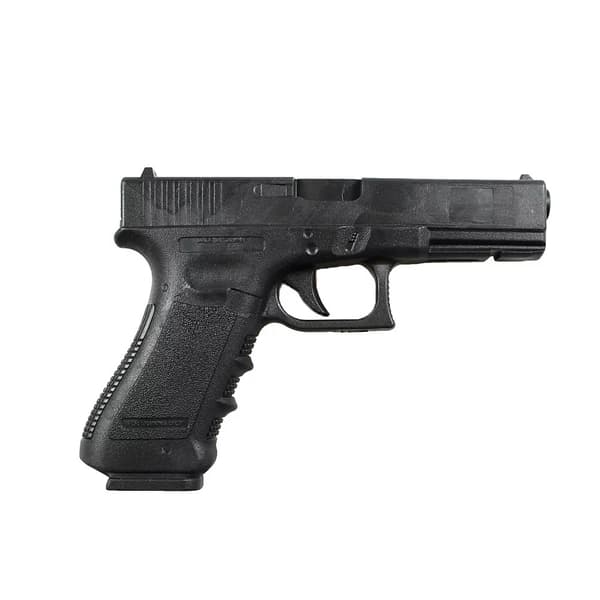 Træning, øvelse, gummi Glock 17 attrappistol