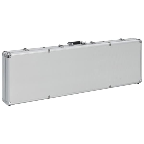 vidaXL Asekotelo hopea 118x38x12 cm alumiini -  Asesalkut