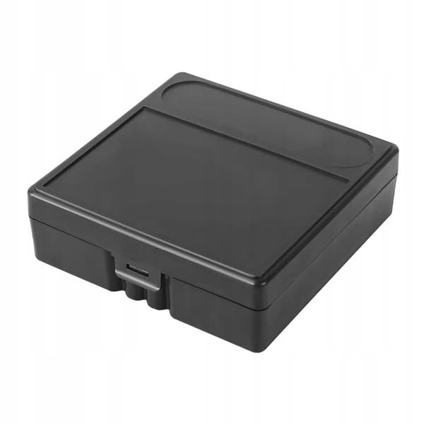 AMMO-BOX 9mm SVART SÄKER PISTOL 50 platser