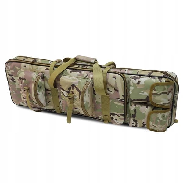 Dæksel ETUI TASK Rygsæk VÅBEN RIFL AMMUNITION Luftgevær CAMO 115cm