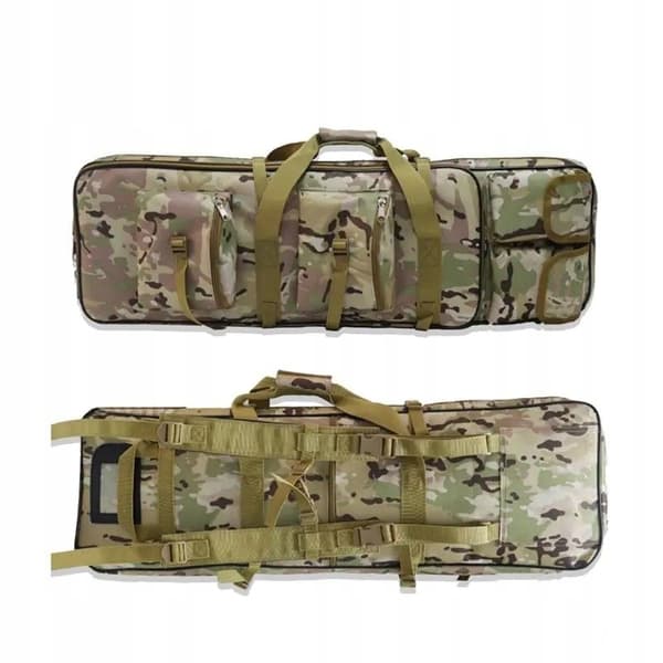 Dæksel ETUI TASK Rygsæk VÅBEN RIFL AMMUNITION Luftgevær CAMO 115cm