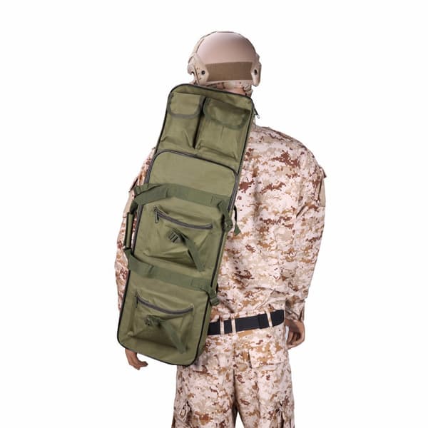 Dæksel ETUI TASK Rygsæk VÅBEN RIFL AMMUNITION Luftgevær OLIVE 94cm