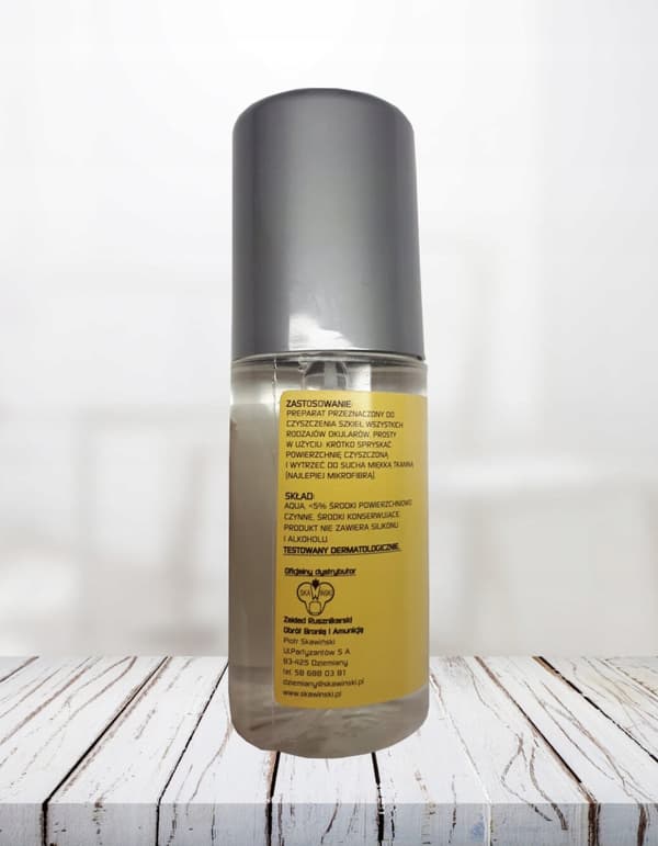 PUHDISTUSNESTE METSÄSTYSTOPIIKKEILLE, KIIKARILAITTEILLE, MASKEILLE JA HUURUNESTOLLE 100ml