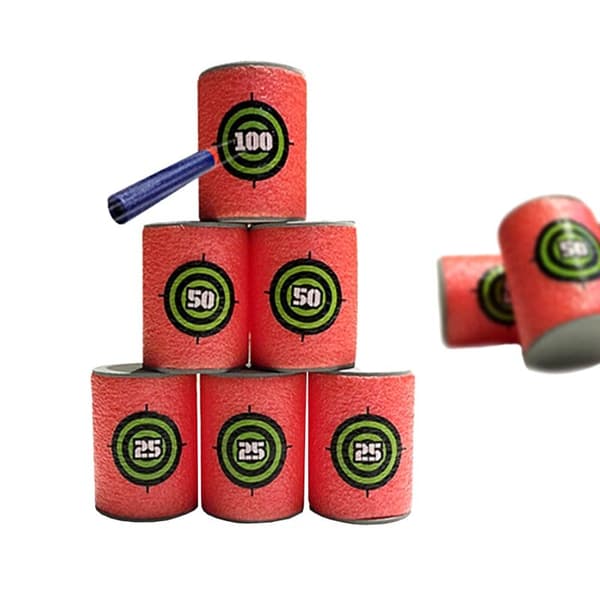 6x Tavoitteet Nerf Guns