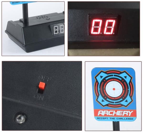 Elektroniske Målskiver for Lekevåpen