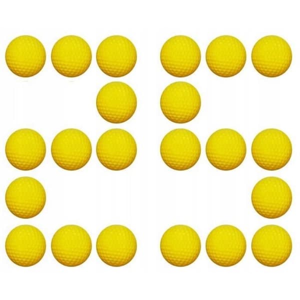 Hasbro Nerf Yellow Bullets Set för Nerf Rival x25