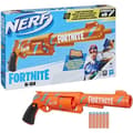 Miniatyrbild 1 av 6: NERF - Fortnite - Blaster 6 -SH med Camo Pulse beläggning - slagstiftsmekanism - roterande pipa - 6 NERF pilar - Elit