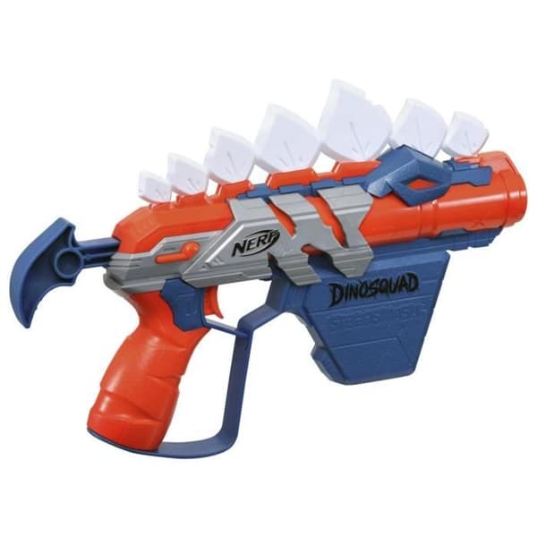 NERF DinoSquad Stegosmash Blaster - Stegosaurus Design - 5 Dart - Utomhus