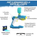 Miniatyrbild 2 av 2: Gel Blaster - GEL BLASTER - Piranha - Vattentålig - Räckvidd på 100 fot - 10 000 Gellets ingår