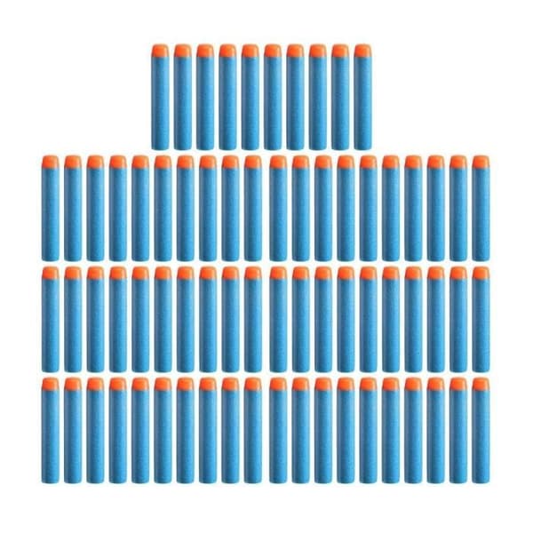 NERF Elite 2.0 Refill av 70 pilar - I officiellt NERF Elite 2.0-skum - kompatibel med NERF Blasters - Från 8 år