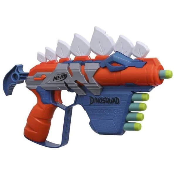 NERF DinoSquad Stegosmash Blaster - Stegosaurus Design - 5 Dart - Utomhus