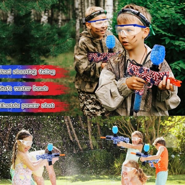 Gel Blaster Beretta Pistol - inkl. gelékulor - räckvidd 18+ meter -