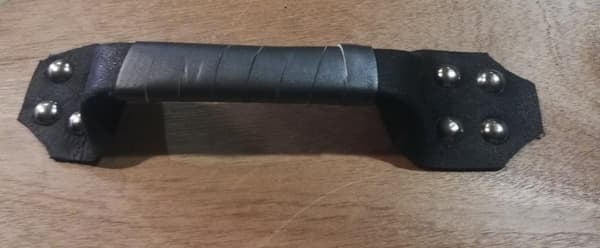 Puinen nahkainen metallikoriste Scottish Targe -kilpi SWE08