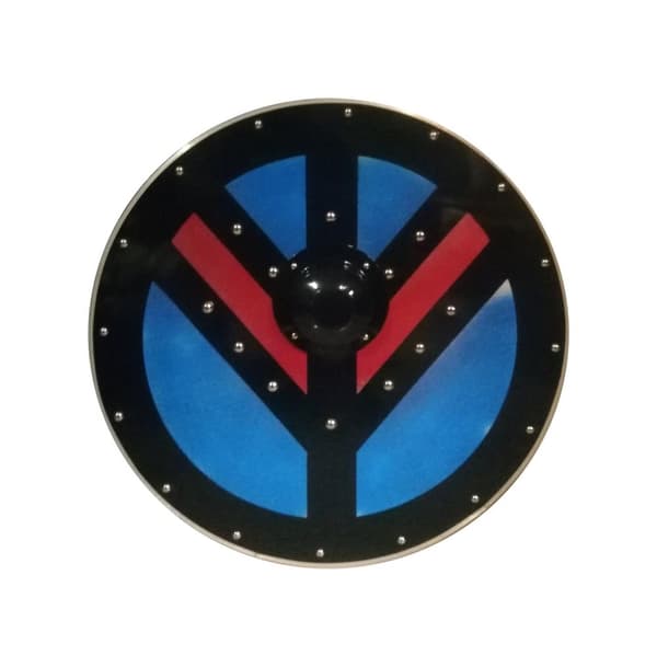 Norse Viking Lagertha Historical Templar Shield SWE44 av tre