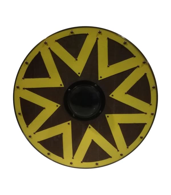 Tre / metall Norse Viking Historical Shield SWE52