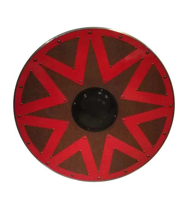 Tre / metall Norse Viking Historical Shield SWE53