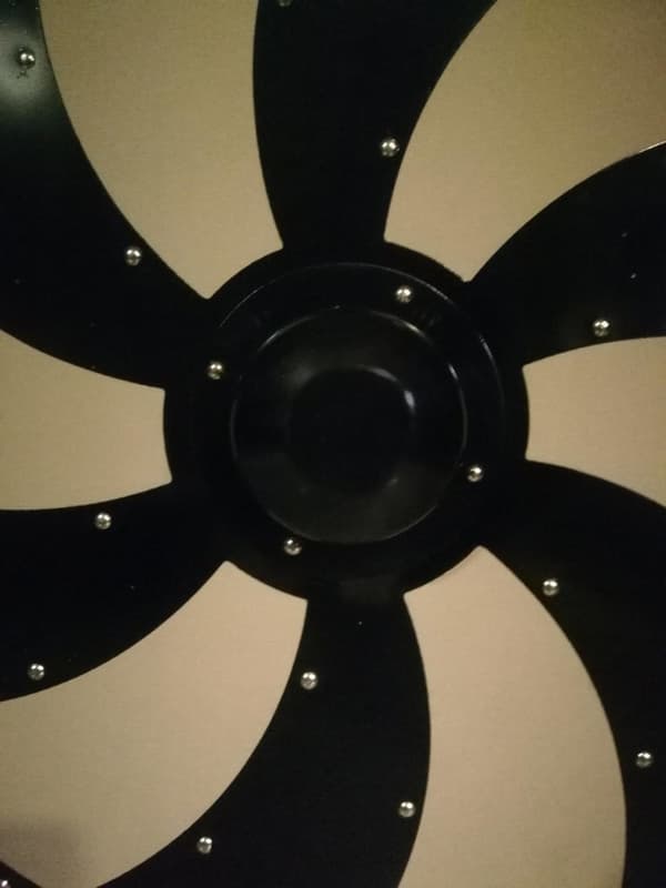 Trä / metall Medeltida läderbas Viking Shield SWE59