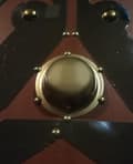 Miniatyrbild 3 av 6: Trä / metall Legend of Zelda Curved Shield SWE88