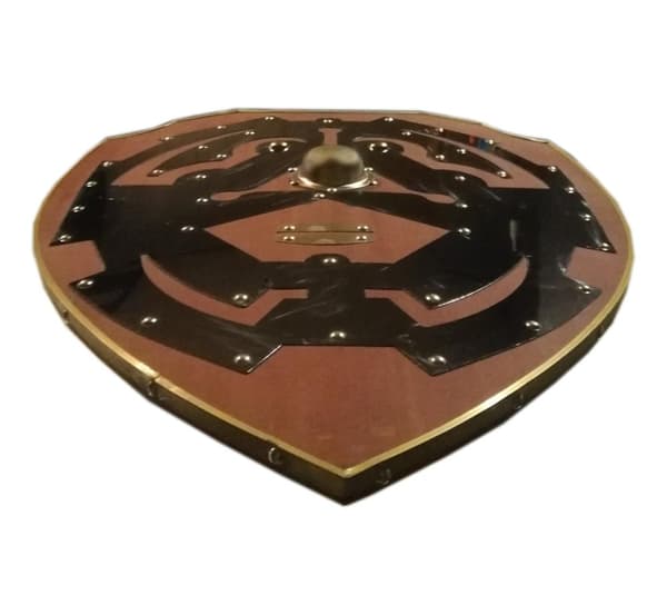 Trä / metall Legend of Zelda Curved Shield SWE88