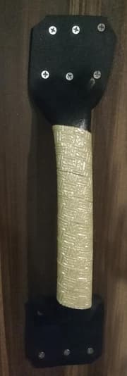 Træ middelalderlig fleur de lis Vikingeskjold SWE136
