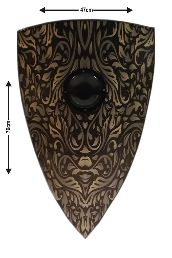Puinen keskiaikainen sademetsä Viking Shield SWE143