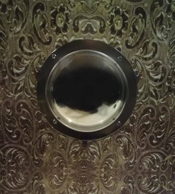 Tre middelalder Chinoiserie Design Shield SWE146