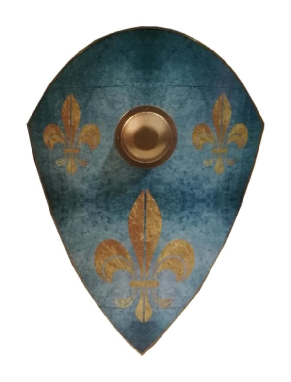 Tre fleur de lis Battle Armor Medieval Shield SWE148