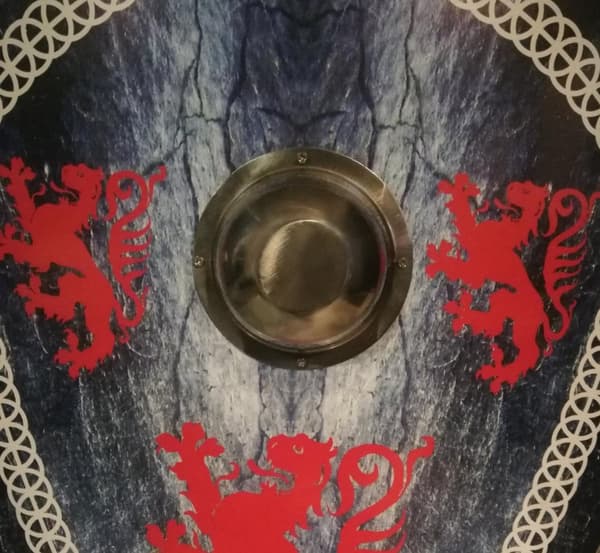 Tre Robert the Bruce Rampant Lion Medieval Shield SWE149