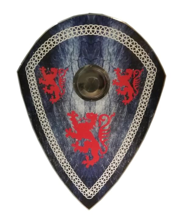 Tre Robert the Bruce Rampant Lion Medieval Shield SWE149