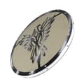 Miniatyrbillede 2 af 5: Træ/læder middelalderlig nordisk flammende Phoenix Shield SWE62