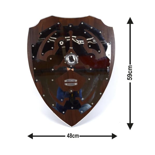 Tre / metall Legend of Zelda Curved Shield SWE89