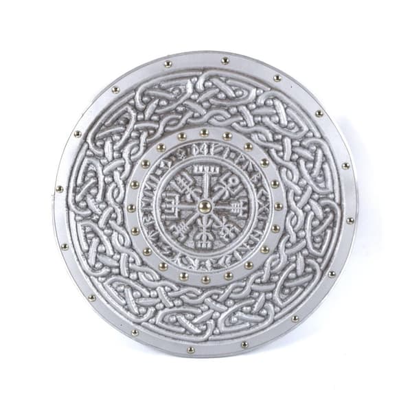 Tregravert Runes Helm of Awe Viking Sølvskjold SWE95