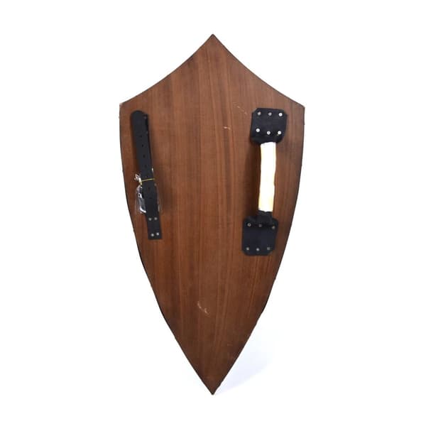 Trä medeltida Gladiator Shield SWE-118