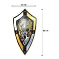 Miniatyrbild 2 av 7: Trä medeltida Gladiator Shield SWE-118