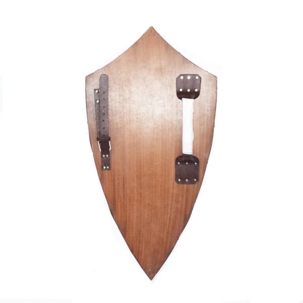 Trä medeltida Gladiator Shield SWE-118