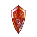 Miniatyrbild 1 av 6: Trä medeltida Gladiator Shield SWE-118