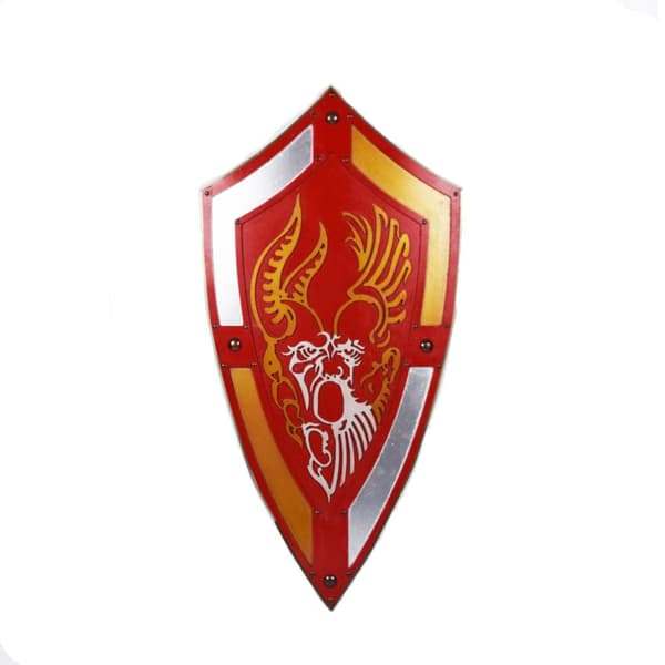 Trä medeltida Gladiator Shield SWE-118