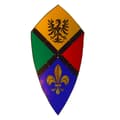 Miniatyrbild 1 av 5: Heraldiska symboler och örnkurviga sköld SWE167