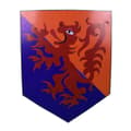 Miniatyrbild 1 av 5: Trä Medeltida The Bruce Rampant Lion Shield SWE174