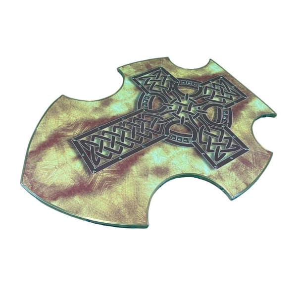 Tre buet Rampant Lion Viking Shield SWE176