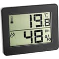 Miniatyrbild 1 av 2: TFA Dostmann 30.5027.01 Termo-/Hygrometer Svart 30.5027.01