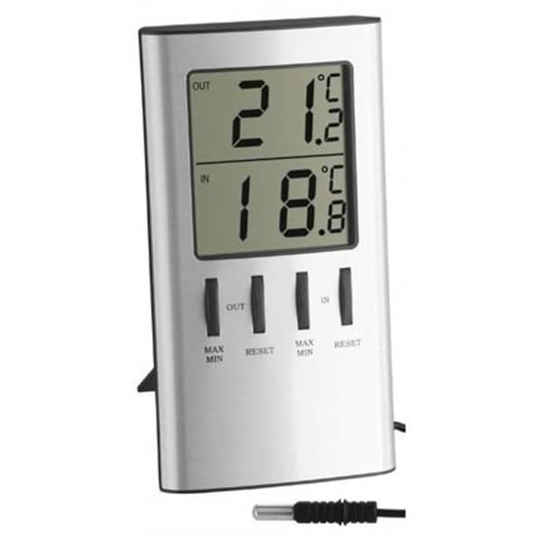 TFA Dostmann 30.1027 Termometer Silver (metallic) 30.1027