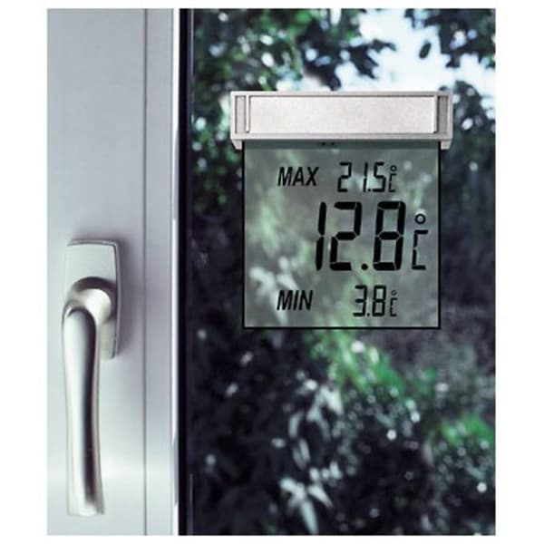 TFA Dostmann 30.1025 Fönstertermometer Silver 30.1025