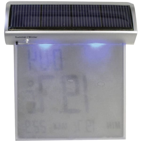 TFA Dostmann Vision Solar Termometer Silver 30.1035