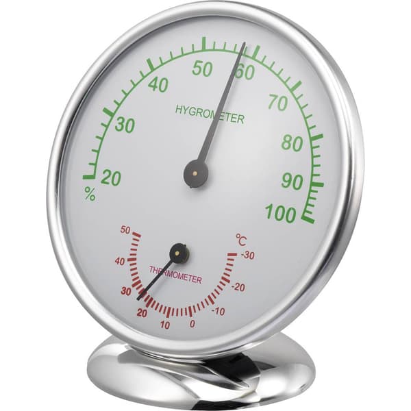 Renkforce 6510 Alu Termo-/Hygrometer Aluminium 6510 Alu