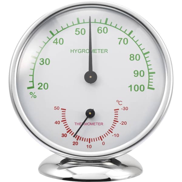 Renkforce 6510 Alu Termo-/Hygrometer Aluminium 6510 Alu