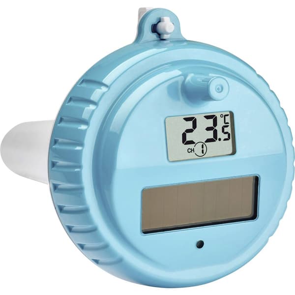 TFA Dostmann VENICE Funk-Pool-Thermometer Pooltermometer Antracit 30.3056.10